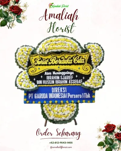 Papan Bunga Duka di Pait